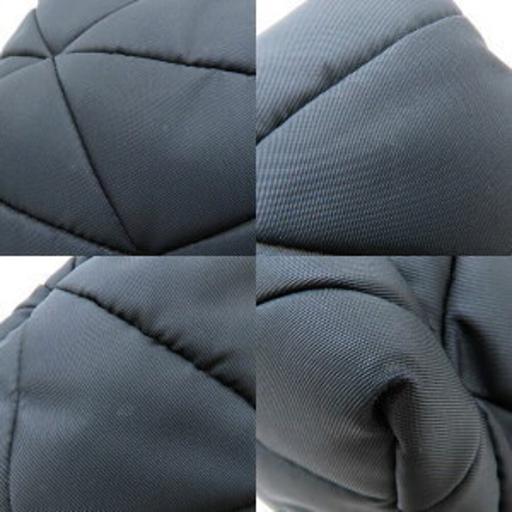 PRADA Padded Quilted Tote Bag Nero Black - Picture 4 of 8